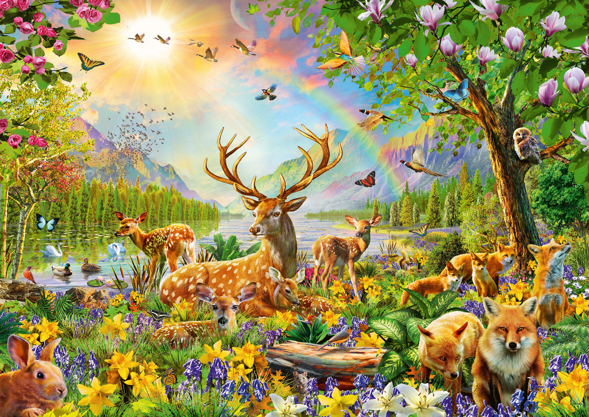 Ravensburger 200pc Jigsaw Puzzle XXL Wonderful Wilderness