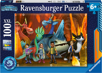 Ravensburger 100pc Jigsaw Puzzle XXL Dragons