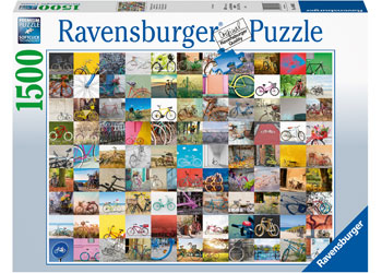 Ravensburger 1500pc Jigsaw Puzzle 99 Bicycles and More