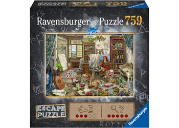 Ravensburger 759pc Jigsaw Puzzle Escape 10 The Artists Studio