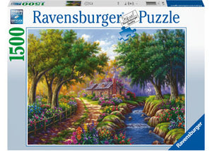 Ravensburger 1500pc Jigsaw Puzzle Cottage by the River