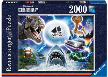 Ravensburger 2000pc Jigsaw Puzzle Universal And Amblin Welcome To Extraordinary