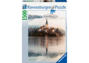 Ravensburger 1500pc Jigsaw Puzzle The Island of Wishes Bled Slovenia