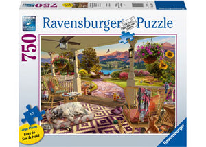 Ravensburger 750pc Jigsaw Puzzle Cozy Front Porch Large Format