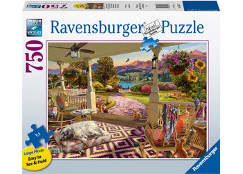 Ravensburger 750pc Jigsaw Puzzle Cozy Front Porch