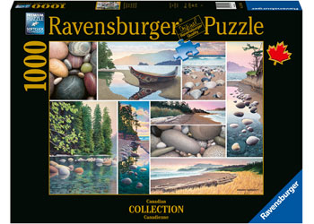 Ravensburger 1000pc Jigsaw Puzzle West Coast Tranquility Canadian Collection