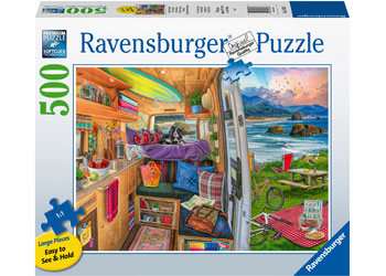 Ravensburger 500pc Jigsaw Puzzle Rig Views Large Format