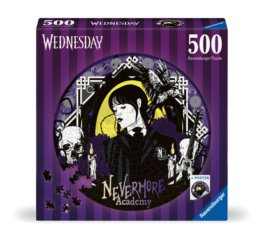 Ravensburger 500pc Jigsaw Puzzle Wednesday Nevermore Academy
