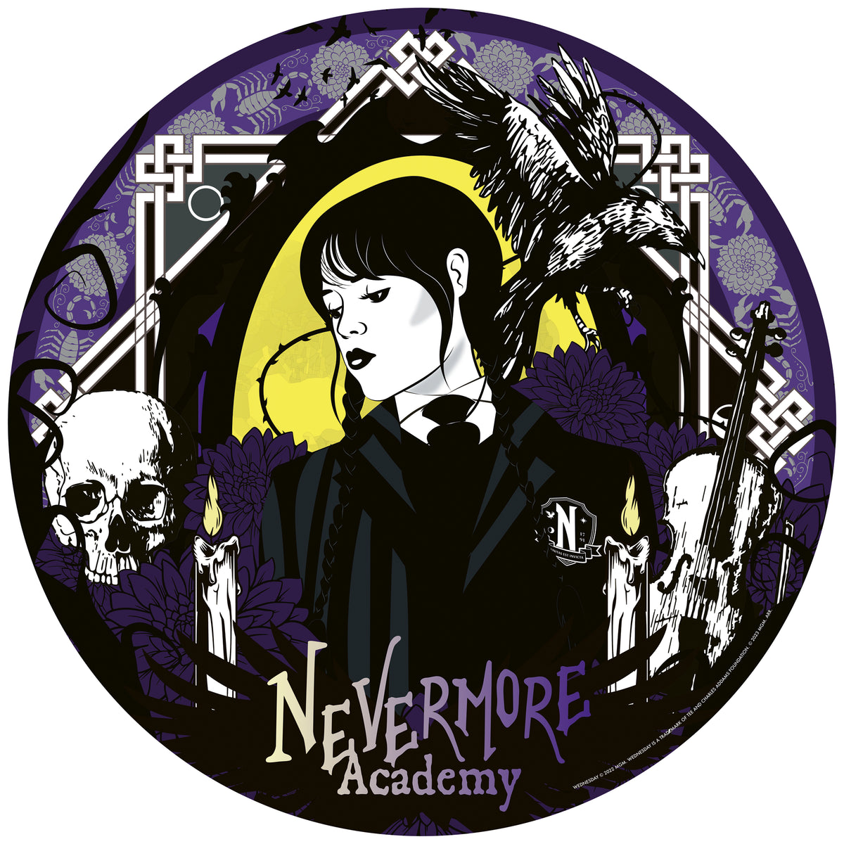 Ravensburger 500pc Jigsaw Puzzle Wednesday Nevermore Academy