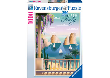 Ravensburger 1000pc Jigsaw Puzzle Postcard From Capri