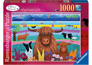 Ravensburger 1000pc Jigsaw Puzzle Highland Life