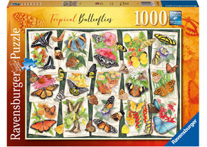 Ravensburger 1000pc Jigsaw Puzzle Tropical butterfly