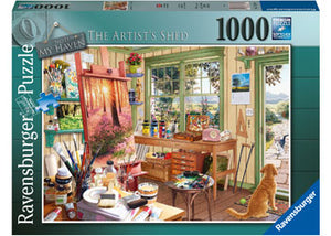 Ravensburger 1000pc Jigsaw Puzzle The Artists Shed