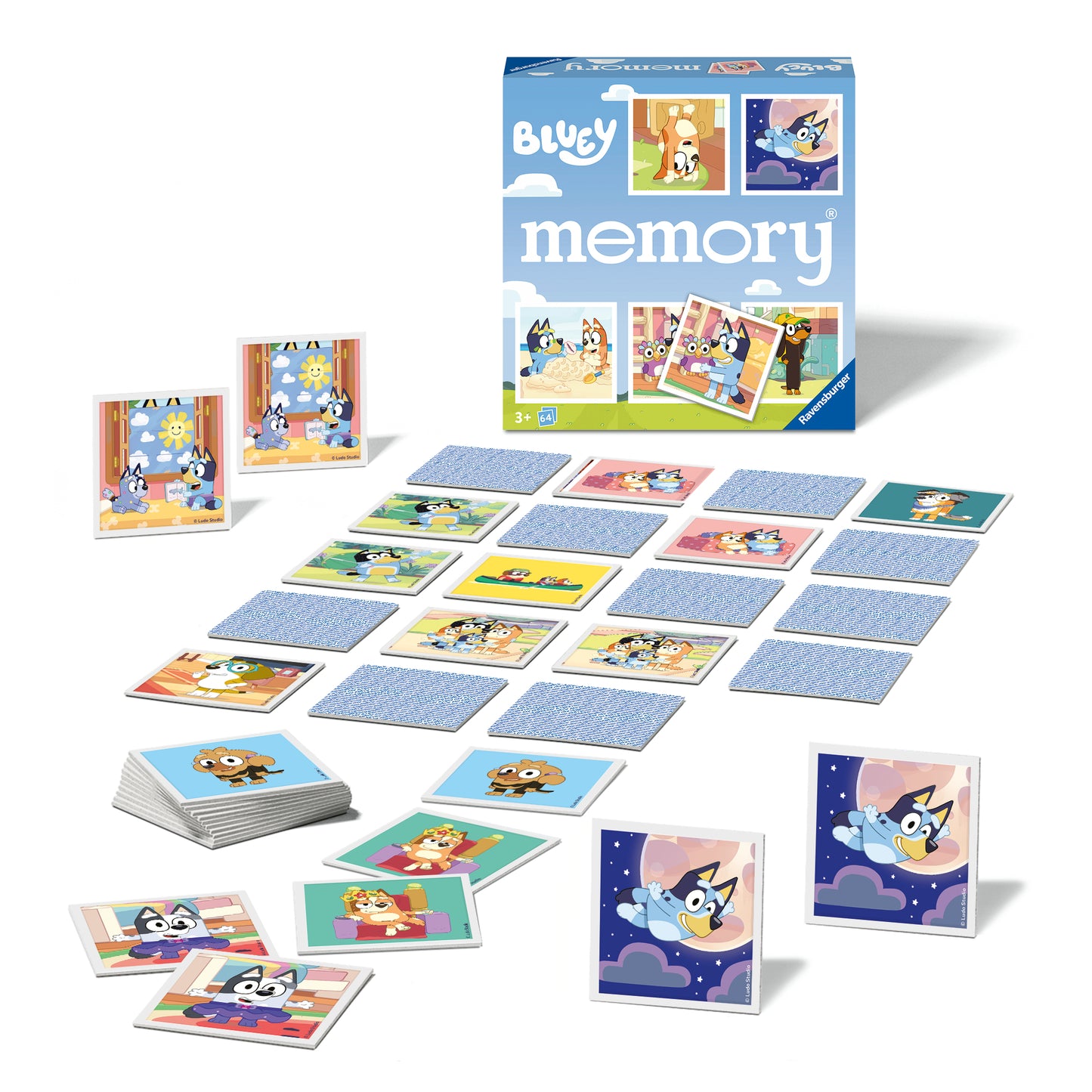 Ravensburger Bluey Memory Game