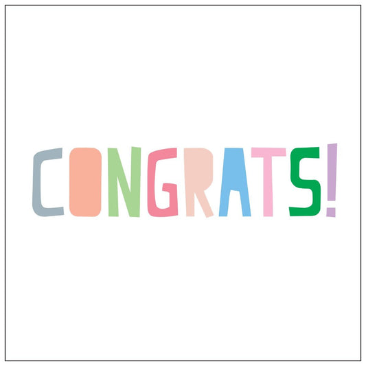 Rhicreative Congrats Greeting Card