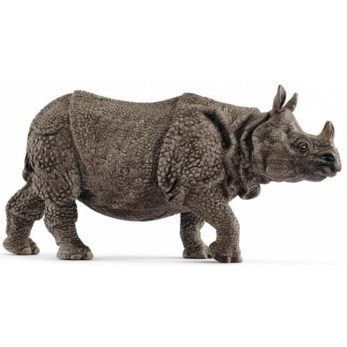Schleich Wild Animal Figurine Indian Rhinoceros
