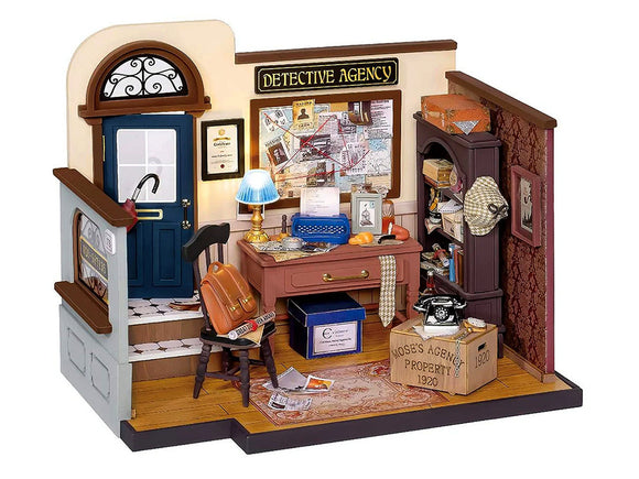 DIY Mini House Mose's Detective Agency Mystic Archives Series