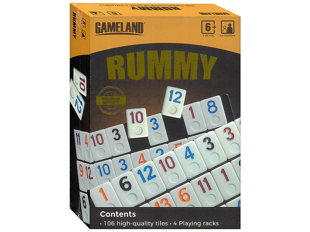 Gameland Rummy Tile Tabletop Game