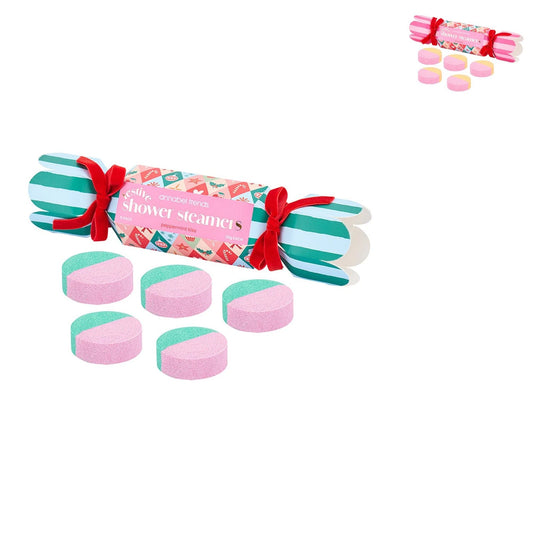 Annabel Trends Festive Shower Steamer Bon Bon 5pk Citrus Spice