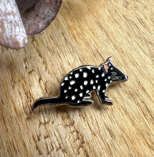 Pigment by Monica Reeve Enamel Pin Eastern Quoll