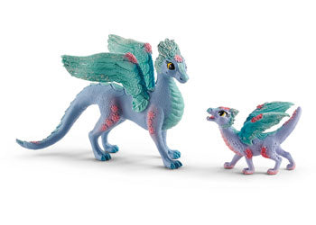 Schleich Bayala Figurine Flower Dragon & Baby