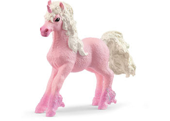 Schleich Fantasy Figurine Flower Unicorn Foal