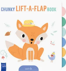Chunky Lift-A-Flap Book: Words Board Book
