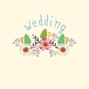 Emboldened Wedding Greeting Card