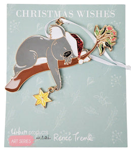 Renee Treml Koala with Star Hanging Decoration