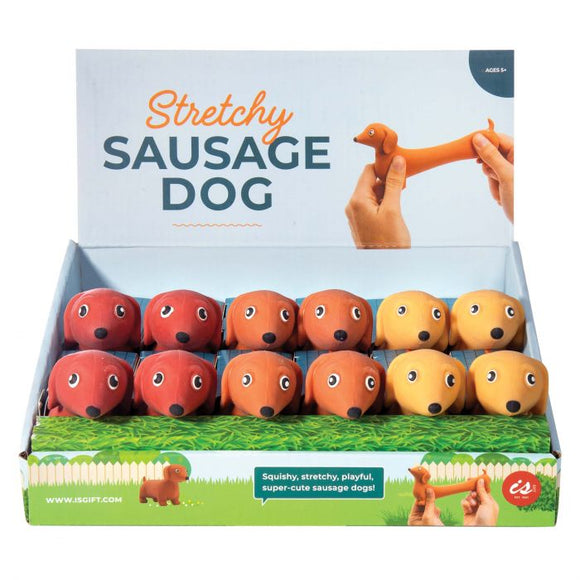 IS Gift Stretchy Sausage Dog Sensory Toy