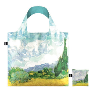 Loqi Vincent Van Gogh Wheatfield Reusable Bag