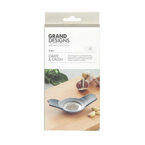 Grand Designs 2 in 1 Garlic Crusher