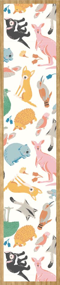 Wirihana Design Wooden Bookmark Aussie Animals