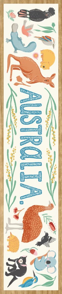 Wirihana Design Australia Wooden Bookmark