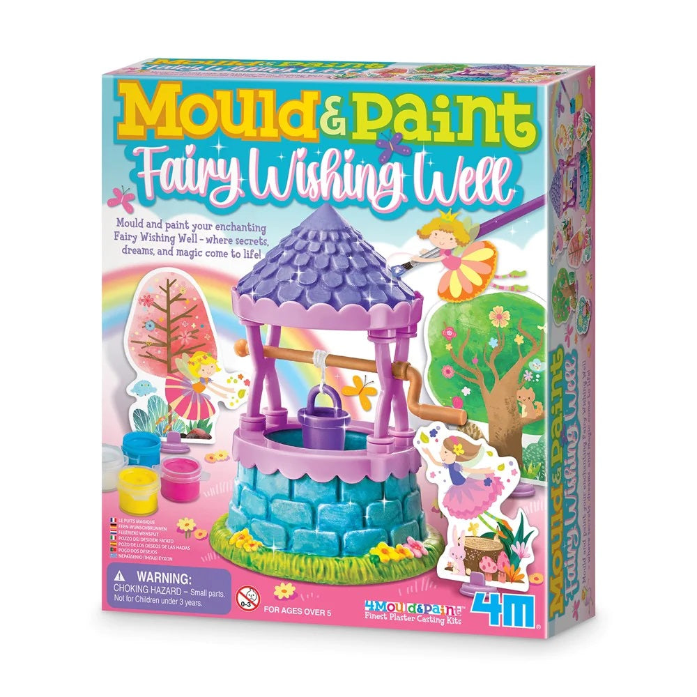 4M KidzMaker Mould & Paint Fairy Wishing Well