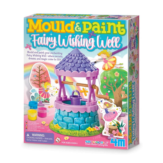 4M KidzMaker Mould & Paint Fairy Wishing Well