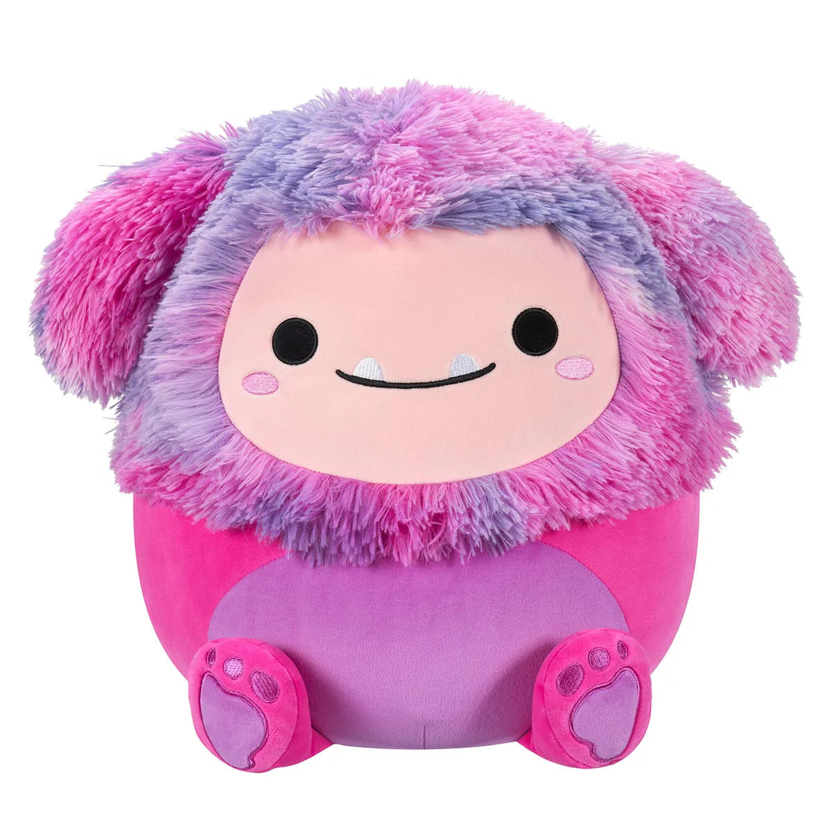 Squishmallow Plush 7.5inch Woxie the Magenta Bigfoot