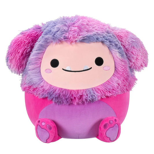 Squishmallow Plush 7.5inch Woxie the Magenta Bigfoot