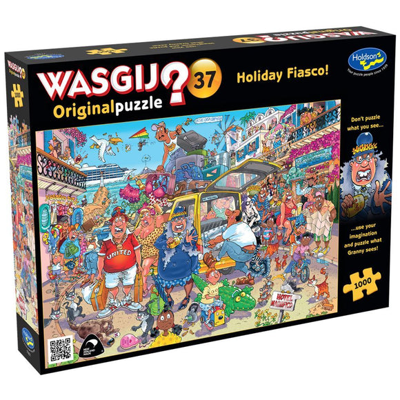 Wasgij? 1000pc Original Jigsaw Puzzle #37 Holiday Fiasco