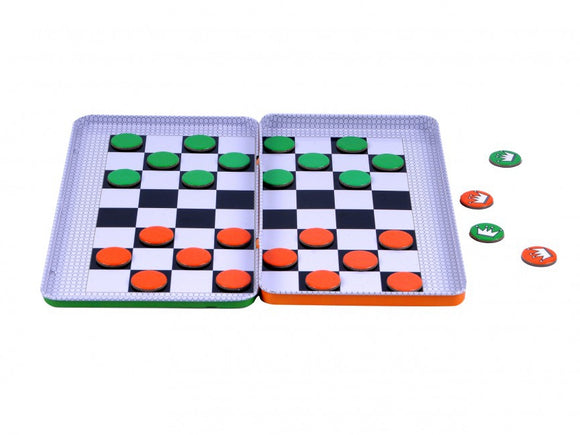 Magnetic Checkers Travel Set