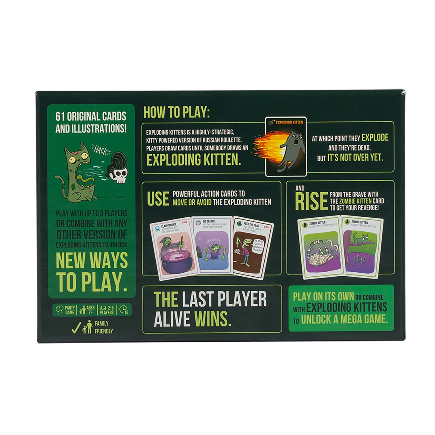 Zombie Kittens A Card Game