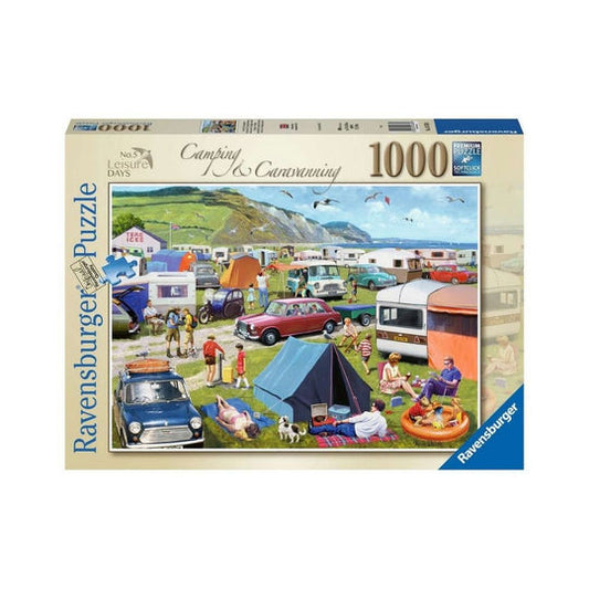 Ravensburger 1000pc Jigsaw Puzzle Camping and Caravanning