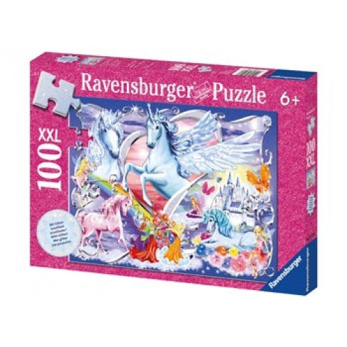 Ravensburger 100pc Jigsaw Puzzle Amazing Unicorns Glitter