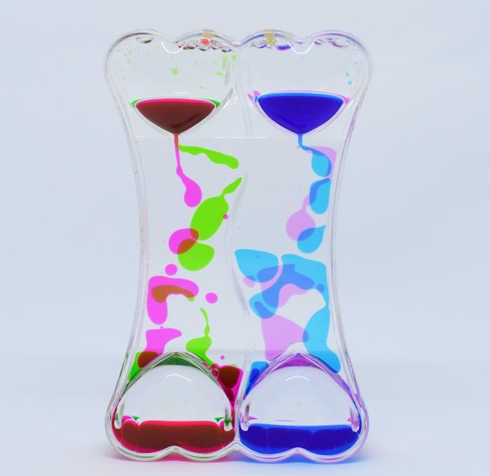 Liquid Timer Double Heart