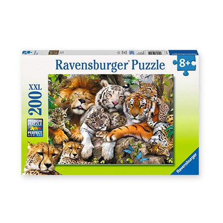 Ravensburger 200pc Jigsaw Puzzle Big Cat Nap