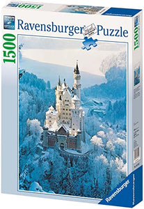 Ravensburger 1500pc Jigsaw Puzzle Neuschwanstein Castle In Winter