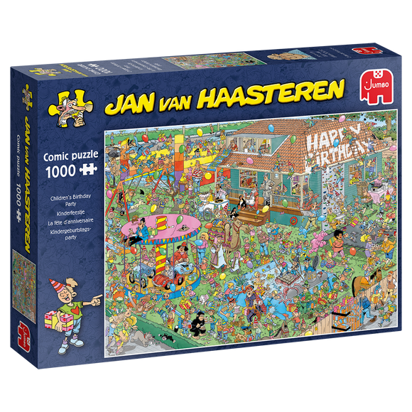 Jan Van Haasteren 1000pc Jigsaw Puzzle Childrens Birthday Party