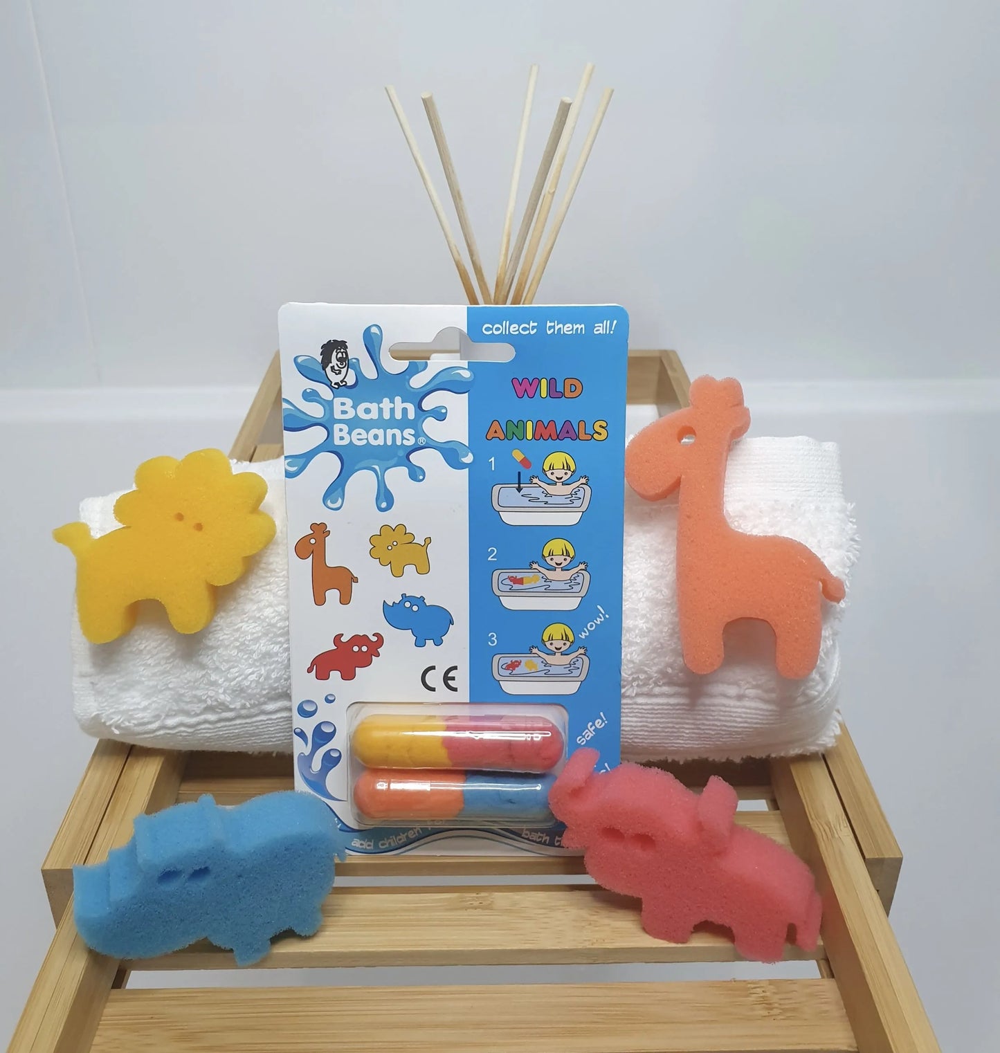 Wild Animals Bath Beans