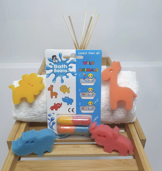 Wild Animals Bath Beans