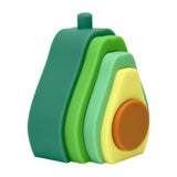 Annabel Trends Silicone Stackable Toy Avocado